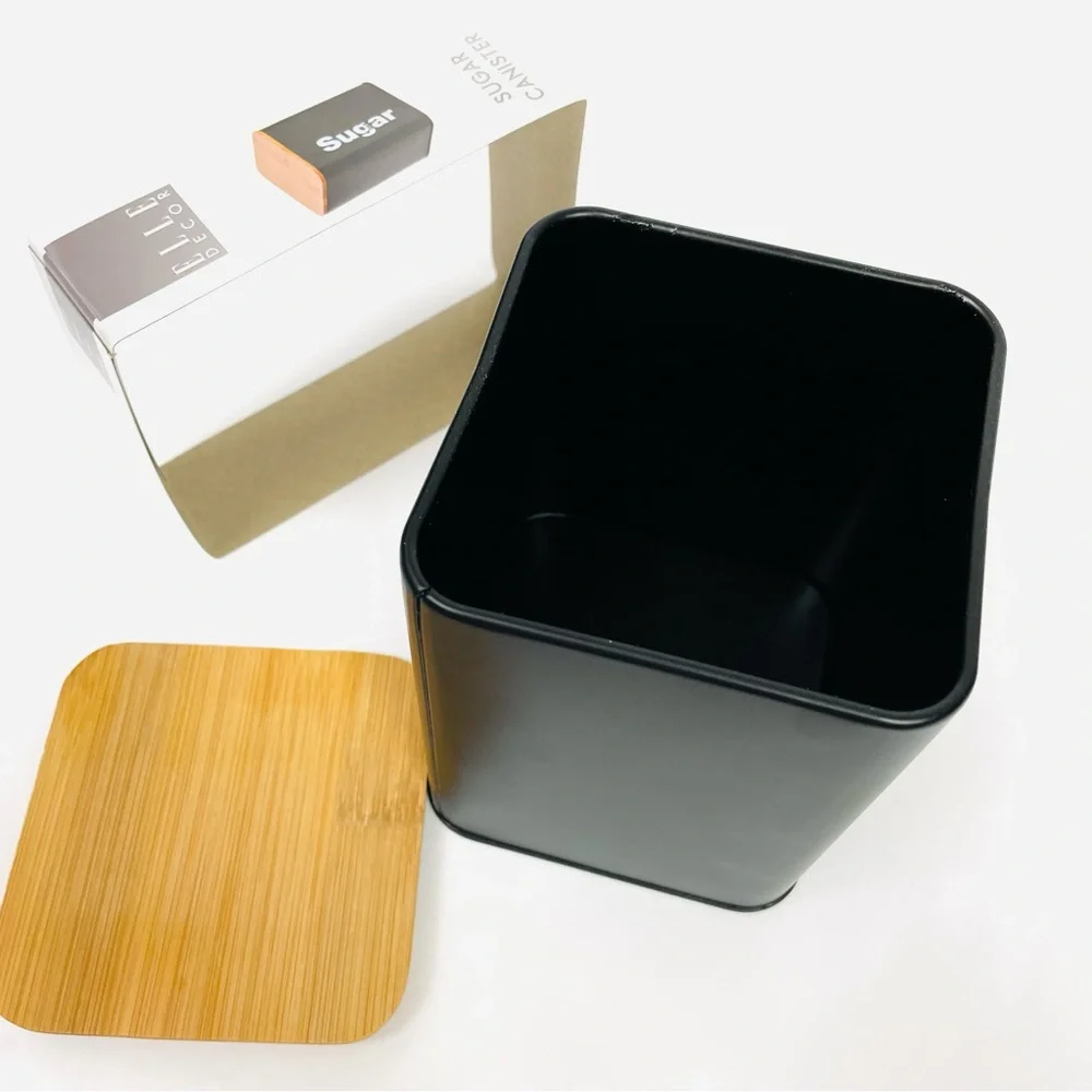 Elle Decor Black Sugar Canister